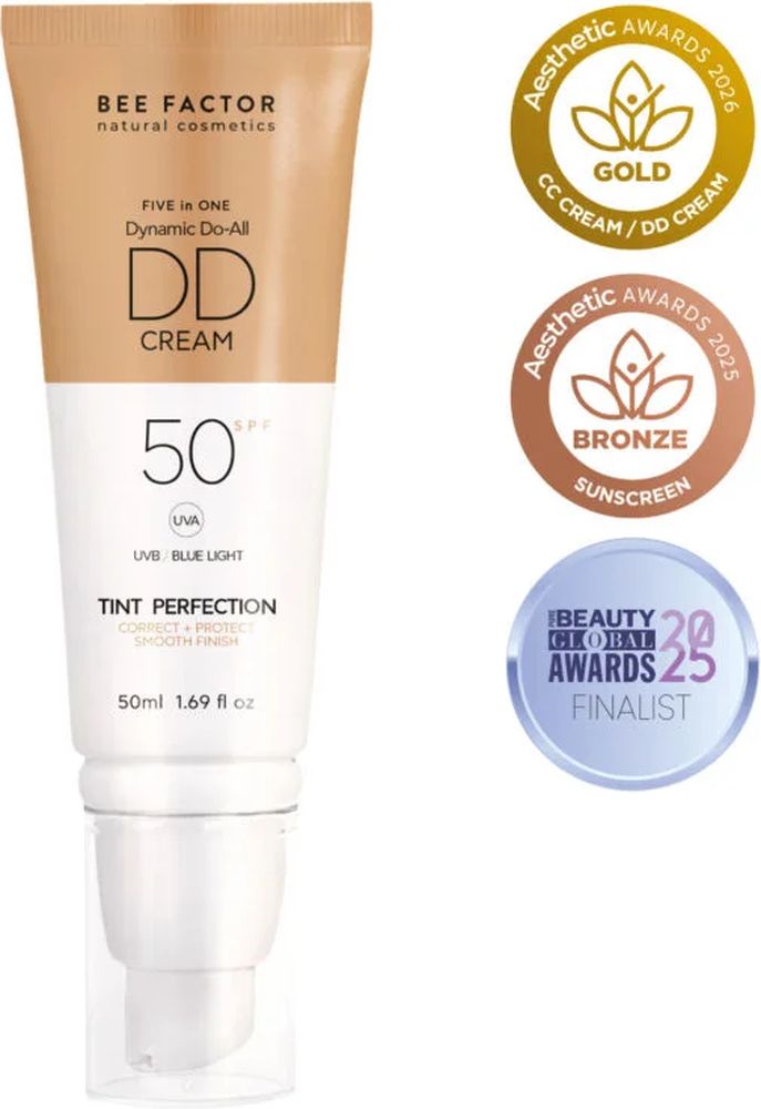 DD ΚΡΕΜΑ ΠΡΟΣΩΠΟΥ BEE FACTOR ΑΠΟΧΡΩΣΗ 02 5 ΣΕ 1 SPF50 (50ML) BEE FACTOR