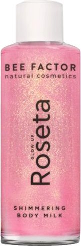 BEE FACTOR SHIMMERING BODY MILK BEE FACTOR GLOW UP ROSETA (100ML)