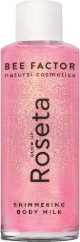 BEE FACTOR SHIMMERING BODY MILK BEE FACTOR GLOW UP ROSETA (100ML)