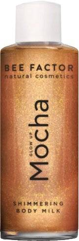 BEE FACTOR SHIMMERING BODY MILK BEE FACTOR GLOW UP MOCHA (100ML)