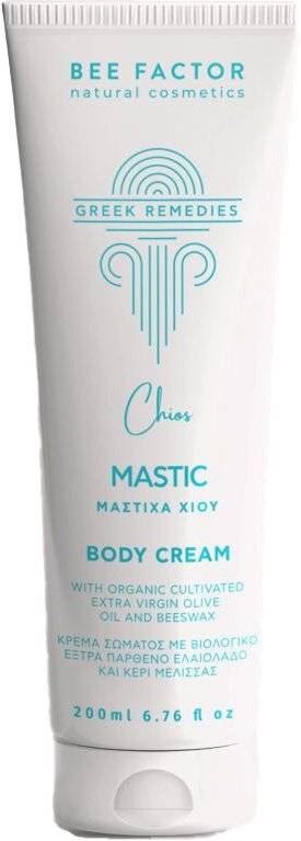 ΚΡΕΜΑ ΣΩΜΑΤΟΣ BEE FACTOR GREEK REMEDIES ΜΕ ΜΑΣΤΙΧΑ ΧΙΟΥ (200ML) BEE FACTOR