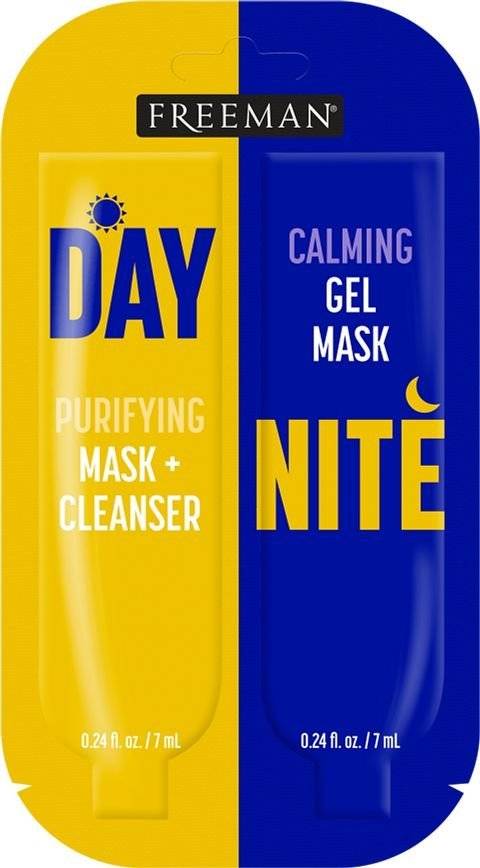 DUAL ΜΑΣΚΑ FREEMAN CHAMBER DAY/NIGHT SACHET (14ML) FREEMAN