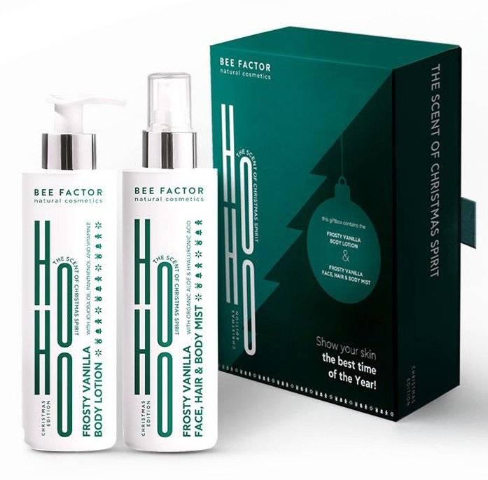GIFT BOX BEE FACTOR FROSTY VANILLA CHRISTMAS EDITION (2ΤΜΧ)
