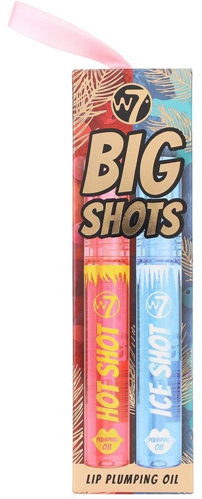 ΣΕΤ ΔΩΡΟΥ W7 BIG SHOTS LIP PLUMPING OIL (2TMX) W7