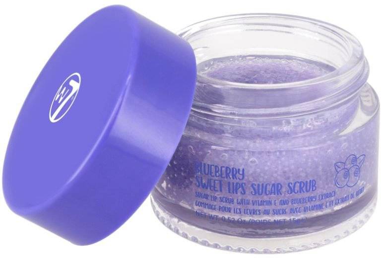 LIPS SCRUB W7 SWEET SUGAR BLUEBERRY (15GR)