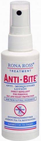 ΕΝΤΟΜΟΑΠΩΘΗΤΙΚΗ ΛΟΣΙΟΝ RONA ROSS ANTI-BITE NATURAL SPRAY (60ML) RONA ROSS