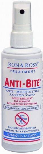 ΕΝΤΟΜΟΑΠΩΘΗΤΙΚΗ ΛΟΣΙΟΝ RONA ROSS ANTI-BITE NATURAL SPRAY (120ML) RONA ROSS