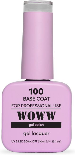 WOWW COSMETICS ΗΜΙΜΟΝΙΜΟ ΒΕΡΝΙΚΙ WOWW COSMETICS BASE COAT 100 (10ML)