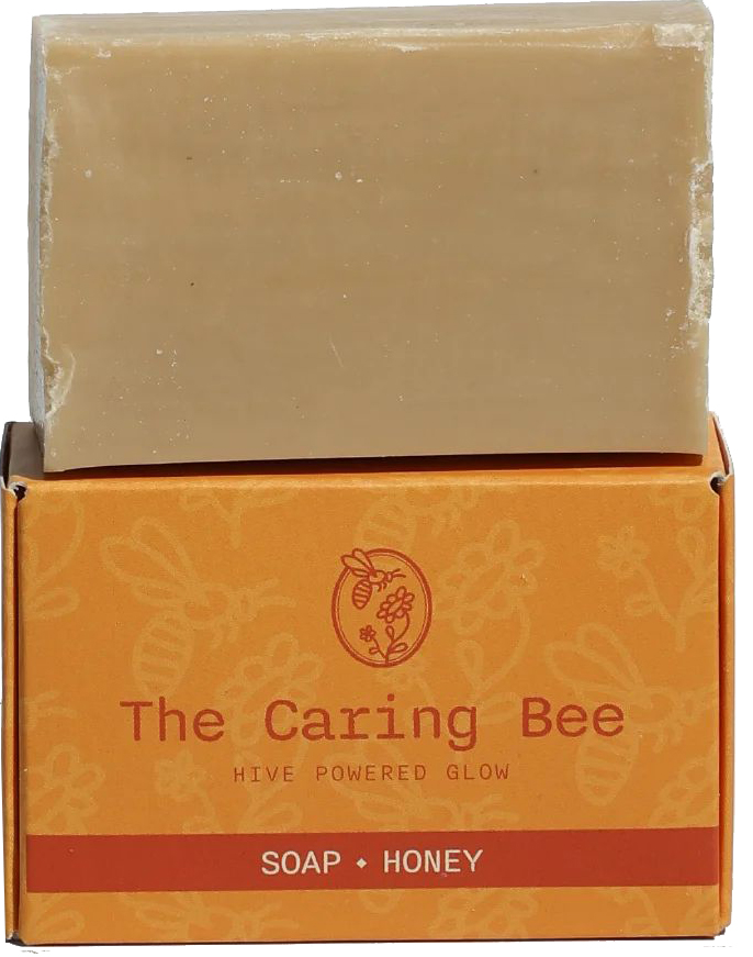 THE CARING BEE ΣΑΠΟΥΝΙ THE CARING BEE ΜΕ ΜΕΛΙ ΚΑΙ ΜΕΛΙΣΣΟΚΕΡΙ (110GR)