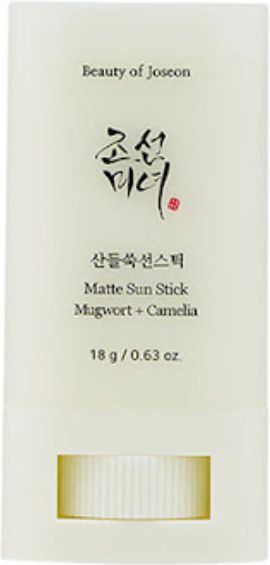 ΑΝΤΗΛΙΑΚΟ STICK BEAUTY OF JOSEON MATTE SUN STICK MUGWORT CAMELIA 18 G SPF 50 (18GR)