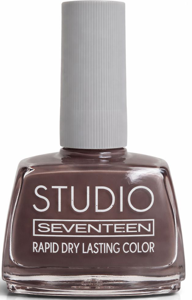 ΒΕΡΝΙΚΙ ΝΥΧΙΩΝ SEVENTEEN STUDIO RAPID DRY LASTING COLOR ΚΑΦΕ (12ML) SEVENTEEN