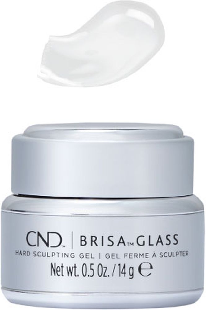 GEL ΝΥΧΙΩΝ CND BRISA GLASS CLEAR (14GR)