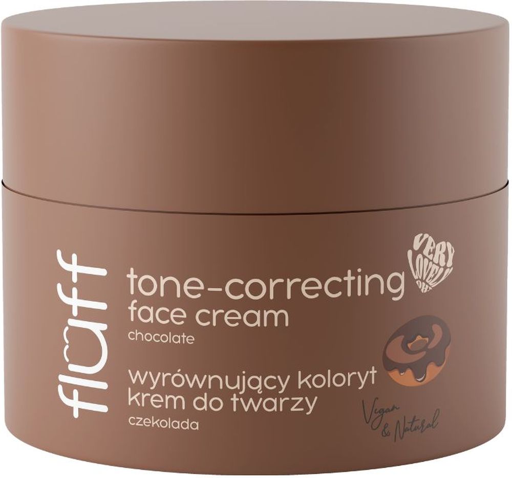 FLUFF ΚΡΕΜΑ ΠΡΟΣΩΠΟΥ FLUFF TONE-CORRECTING CHOCOLATE (50ML)