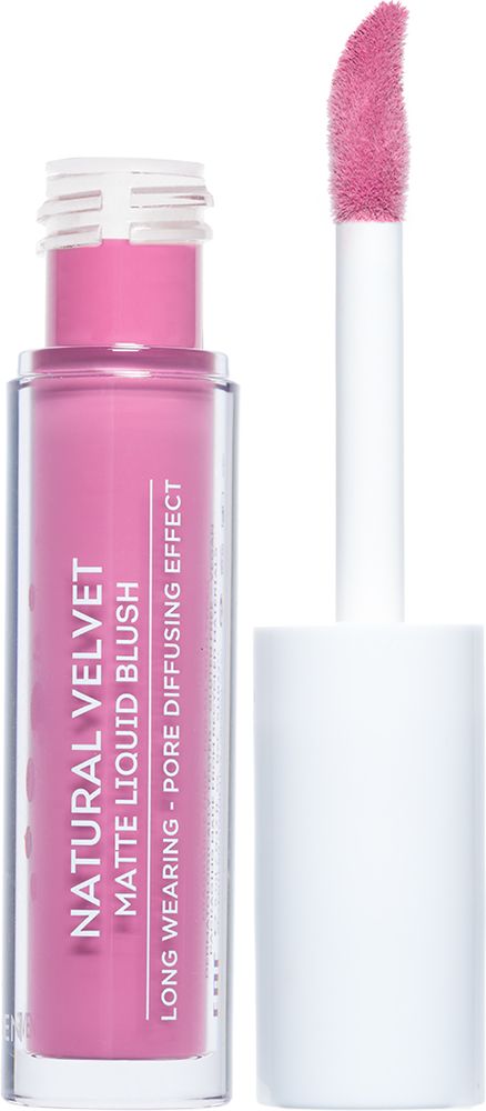 LIQUID BLUSH SEVENTEEN NATURAL VELVET MATTE (COTTON CANDY) SEVENTEEN