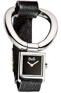   D&G  BLACK LEATHER STRAP