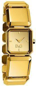  D&G STYLISH GOLD STAINLESS STEEL WATCH