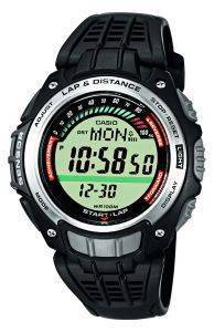 CASIO COLLECTION BLACK RUBBER STRAP SGW-200-1VER