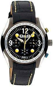   D&G PERFORMANCE  YELLOW-BLACK LEATHER STRAP