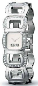   MOSCHINO LETS BE PRECIOUS STAINLESS STEEL CRYSTAL LADIES