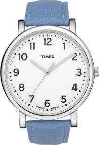   TIMEX BLUE LEATHER STRAP