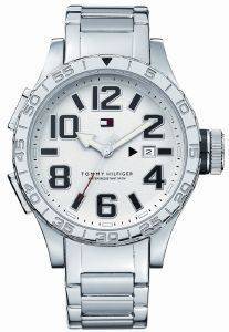 O O TOMMY HILFIGER ANALOGUE STAINLESS STEEL BRACELET