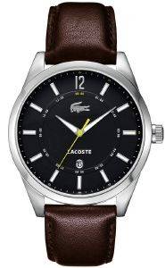 O O LACOSTE SPORTSWEAR BROWN LEATHER STRAP