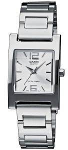 CASIO COLLECTION STAINLESS STEEL BRACELET SILVER DIAL LTP-1283D-7AEF