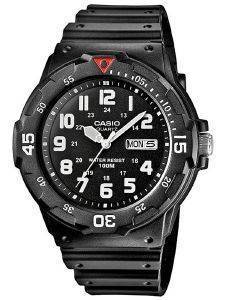 CASIO COLLECTION BLACK RUBBER STRAP