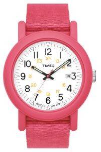 TIMEX ORIGINALS CAMPER PINK FUBRIC STRAP