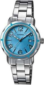 CASIO COLLECTION STAINLESS STEEL BRACELET BLUE DIAL LTP1299D2AEF