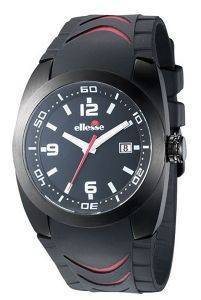 ELLESSE SPORTIVO BLACK AND RED RUBBER STRAP