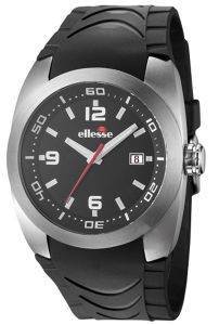 ELLESSE SPORTIVO BLACK AND GREY RUBBER STRAP