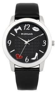 MORGAN DE TOI BLACK LEATHER STRAP