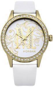 MORGAN DE TOI WHITE LEATHER STRAP