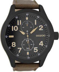    OOZOO XXL IMEPIECES BROWN LEATHER STRAP C6761