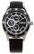   MORGAN DE TOI BLACK LEATHER STRAP CRYSTAL LADIES