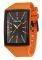   POLICE BASEL VANTAGE-X ORANGE RUBBER STRAP