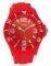   OOZOO TIMEPIECE  RED RUBBER STRAP