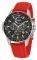   JUST CAVALLI ACTUALLY CHRONOGRAPH RED RUBBER STRAP