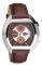   D&G HIGH SECURITY WATCH DARK BROWN LEATHER STRAP