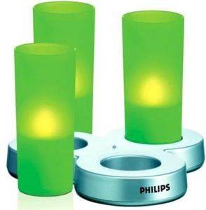 PHILIPS IMAGEO LED CANDLE GREEN