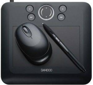 WACOM BAMBOO FUN SMALL BLACK + MOUSE