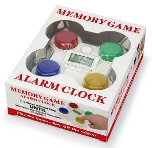 MEMORY GAME ALARM CLOCK