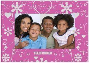 TELEFUNKEN TFP71-200 7\'\' PHOTO FRAME PINK