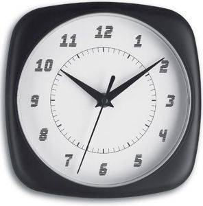 TFA 98.1074.01 BLACK WALL CLOCK