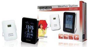 KONIG KN-WS 510 WEATHER STATION WITH RADIO