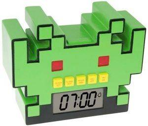 50 FIFTY CONCEPTS SPACE INVADERS ALARM CLOCK