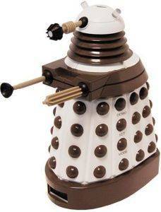 ZEON DR WHO DALEK 3D PROJECTION ALARM CLOCK