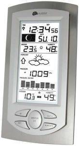 LA CROSSE WS9032 WEATHER STATION WITH ATMOSPHERIC PRESSURE AND WEATHER ICON