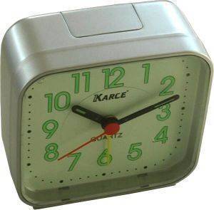 KARCE SQ-636 DS ALARM CLOCK SILVER